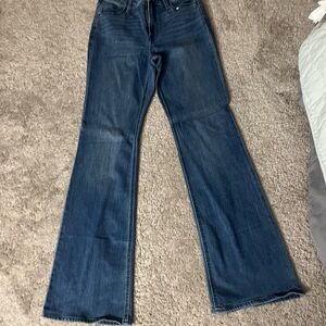 Old Navy Women's Dark Blue Flare Jeans